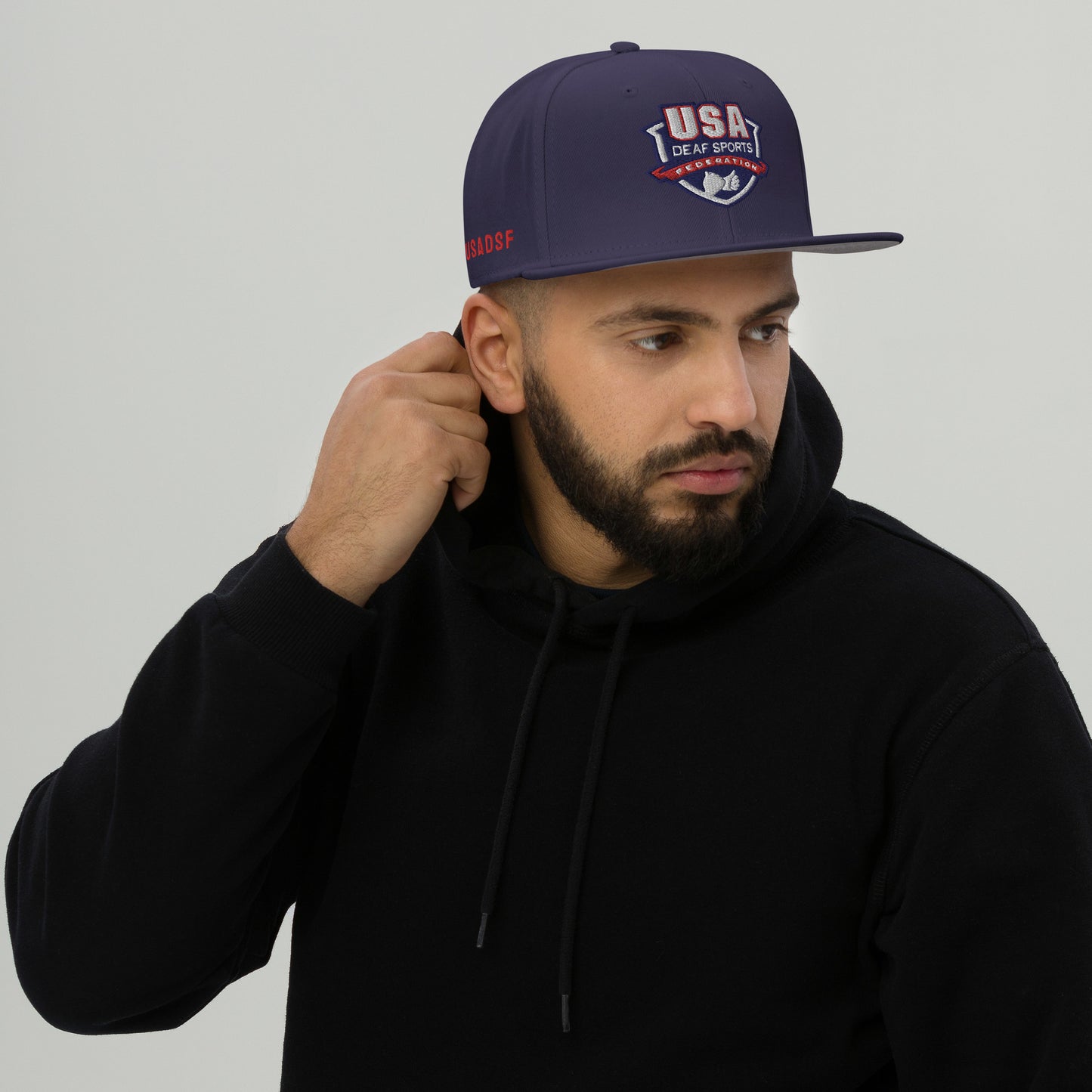 USADSF Shield Hat - Flat Brim